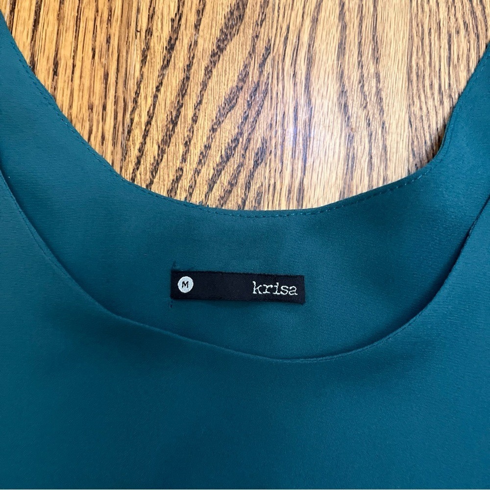 Revolve Krisa Cold Shoulder Mini Dress Green Medium Sexy Party Wedding Guest - Picture 4 of 8